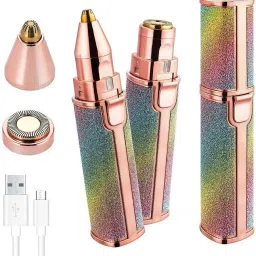 CRIYALE Eyebrow Razor Facial Hair Remover, epilator, For Women (pack of 1) Trimmer 70 minRuntime 0 Length Settings-picture-23