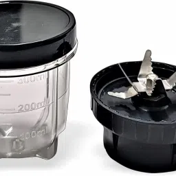 mexican 2pc Jar set - Enhance Your Blending Experience with a Versatile Bullet 300ml Mixer Juicer Jar image 5