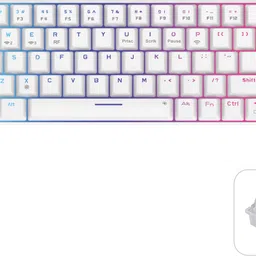 Portronics Hydra 10/5.0 + 2.4 GHz, RGB, Type C Charging,Mechanical Bluetooth, Wireless Standard Gaming Keyboard Compatible with Desktop, Laptop, Mac Hydra 10/5.0 + 2.4 GHz, RGB, Type C Charging,Mechanical Bluetooth,-picture-4