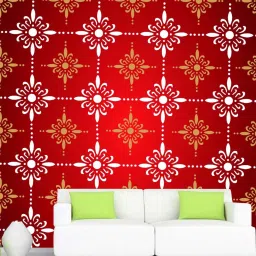 Wall Painting for Home Wall Decoration Suitable for Room Decor,Ceiling,Craft Wall Stencils Diy Reusable Sheet Home Decoration Stencils (Size 16X24 Inch). Patches Stencil-picture-23