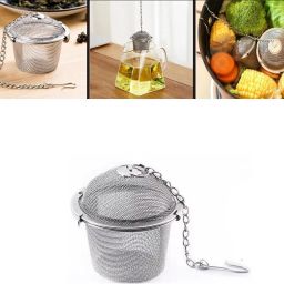 Stainless Steel Strainer Tea Infuser Ball – Mesh Strainer for Loose Leaf Tea Tea Strainer-image-20