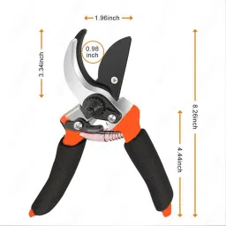 zwhites ZW_0479 Garden Shears Sharp Cutter Scissor, Bypass Pruner image 3