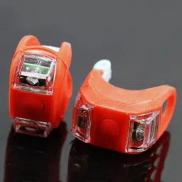 Bicycle 2 Silicon Red Super Bright Blinker Safety Light with 3 LED Lighting Modes LED Rear Break Light-16