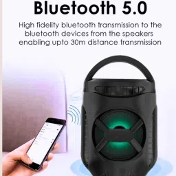 GUGGU DJ BOX 1200mAh Battery with 5 Hours Wireless Playback,Bluetooth SpeakerOP148 10 W Bluetooth Home Audio Speaker image 4