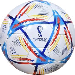 Traders hand stiched football size-5 ( with Air pump) ( Red & yellow ) Football - Size: 5-image-22