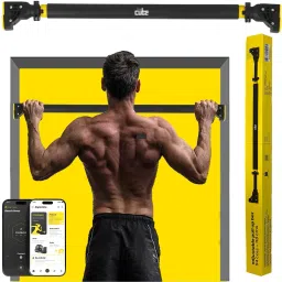 Pull Up Bar (73-95Cm) | No-Screw Doorway Installation | Weight Capacity - 220Lbs Chin-up Bar-image-19