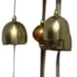 Hanging Bell Wind-Chime with Shri Ganesh Idol Brass Windchime-image-26