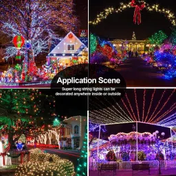 clicklord 180 LEDs 30 m Multicolor Color Changing String Rice Lights image 5