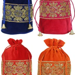 Women Multicolor Potli-image-22