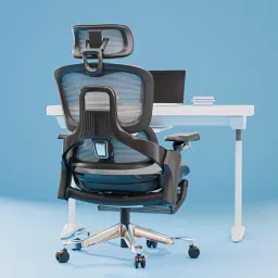 Office Chair for Work from Home Computer Chair with 3D Headrest & Lumbar Support Mesh Office Executive Chair-image-4