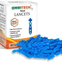 AMBITECH Round Glucometer Lancets-14