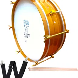 Golden Side Drum Set - Perfect for Marching Bands and Performances Acoustic 1 Drum Kit Set-image-41