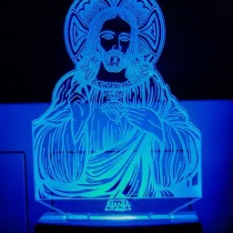 Christian Cross Jesus Code 2093 3d Night Lamp-25