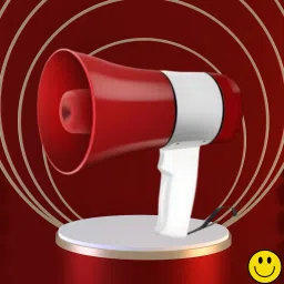Handheld Megaphone with Siren, Microphone & Rechargeable for Outdoor EventsA43 Megaphone Portable Megaphone Siren Loudspeaker Function &Long Battery BackupQ43 Outdoor PA System-6