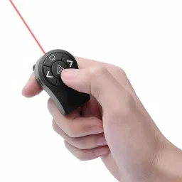 coolcold Wireless Presenter RF 2.4GHz Presentation Laser Pointer Finger Ring Remote Finger Presenter Presenter image 2