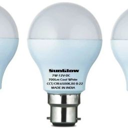 12 Volt, 7 W Basic Round B22 LED Bulb-image-50