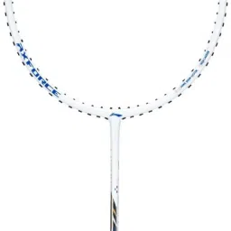 Axforce Blast 6U6 - White/Blue Sapphire White Strung Badminton Racquet-picture-23