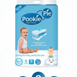 Baby Diaper Pants with Advanced Leak Protection | Soft & Comfortable - S-24