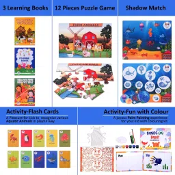 Babies Education & Fun Learning Game Combo For 2,3 Years Old Boys/Girls Toddlers, Activity Toy Gift Set (Pack Of 2)-4