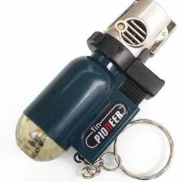 Cylindrical Shape Blue Key Chain Lighter Visit Website www.myfirstdot.com Pocket Lighter-16