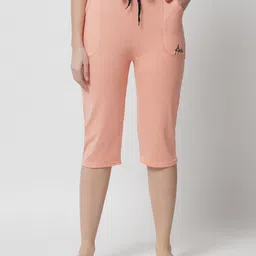 fit n fame Women Beige Capri-picture-47