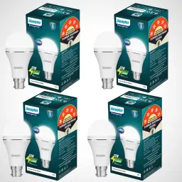 Pk-4-12W LED Bulb for Maximum Illumination 4 hrs Bulb Emergency Light-14