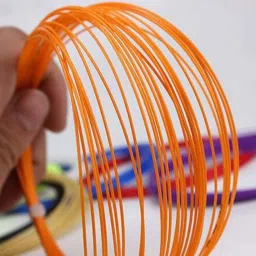 red champion Badminton Racket String (Wire) Pack of 4 Multi Color 0.7 Badminton String - 10.3 m image 3