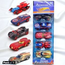 Metal Die Cast Car Set Of-5 Toy Vehicle Play Set Free Wheel Unbreakable For Kids-image-11