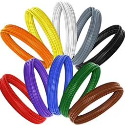 3D Pen 5M PCL Filament Refills - 1.75mm PCL 3D Printer Filament (10 Color) 3D Printer Pen-10
