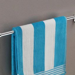 Premium 24 INCH Stainless Steel Towel Hanger/Rod/Holder/Cloth Hanger 24 inch 1 Bar Towel Rod-image-68