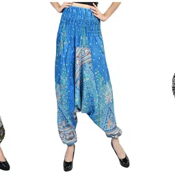 narnari Printed Rayon Women Harem Pants-picture-26
