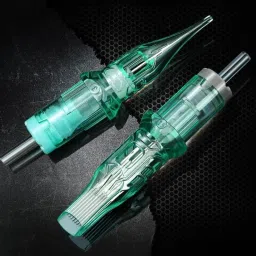 tattoo gizmo Thunderlord 9RS+7RS Cratridge Disposable Round Shader Tattoo Needles image 4