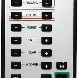 ERNIL 2.1/5.1 Home Theatre System Remote Compatible for Woofer Mitsun Target Home Theater System (Please Match With Your Old Remote) Remote Controller-27