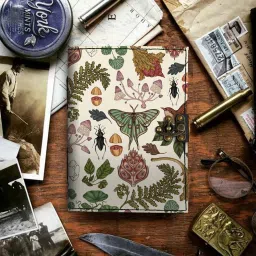 HANDCRAFTED DESIGNER REXGIN JOURNAL A5 Journal UNRULED 200 Pages-27