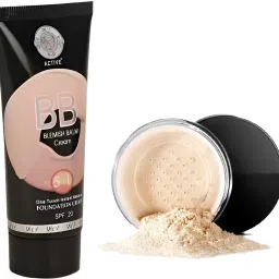 5 IN 1 Matte Lightweight Foundation + Setting Powder Compact Foundation-18
