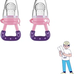 SST Sales Baby Food And Fruit Nibbler & Pacifier Teether BPA Free Nibbler TH385 Feeder-11