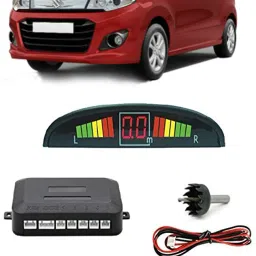 PKNB0987 Black Car Reverse Parking Sensor with LED Display 4 Sensor PKNB0987 Parking Sensor-image-66
