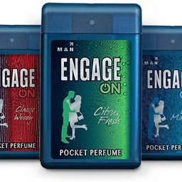 engage Pocket Perfume for Man,18ml (Cool Marine, Classic Woody, Citrus Fresh) Deodorant Spray - For Men-picture-19