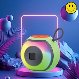 SACRO Pearl (PORTABLE DESKTOP BLUETOOTH SPEAKER)With Stereo Sound &1200mAh BatteryD189 12 W Bluetooth Laptop/Desktop Speaker-image-55