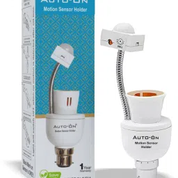 Light Sensor Fixture (0.3 Watts) (Convert any Bulb to Automatic) (Electricity Saver) Pack of 1 0.1 hrs Bulb Emergency Light-17