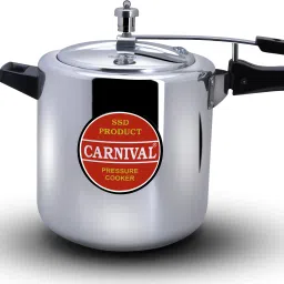 Aluminium Regular Model Inner Lid Pressure Cooker Pure Virgin Aluminium 6.5 L Pressure Cooker-image-2
