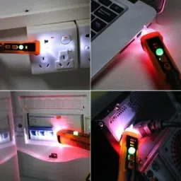 gadariya king Pen Tester Induction Test Pencil LED Continuity Tester Electric Meter Fault Finder Tester With 1 PCS Volt Meter RED Digital Voltage Tester image 2
