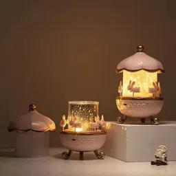 Rabbit Sky Projector Night Light – 360° Rotating LED Lamp for Kids Night Lamp-image-63