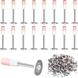 1 7.3mm Nail Gun Manual Steel Nails, Round Nails 100 pcs Rivet Cordless Nailer-image-58