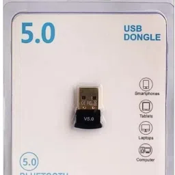 Bkc USB Bluetooth Adapter for PC, 5.0 Bluetooth Dongle Receiver USB Adapter USB Adapter-14