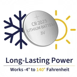 zohlo Lithium coin batteries provide future ready power for calculators :Calculators. Battery image 3