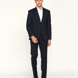 Men 2 Piece Suit Checkered Suit-image-24