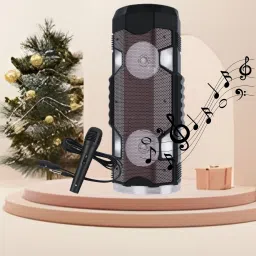 GUGGU Party Speaker with Wireless Bluetooth Speaker RGB Light Mic, FM With Remote K347 20 W Bluetooth Soundbar-image-30