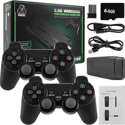 Wireless Video Game 8 BIT HDMI Output Dual Player- 4K Ultra HD Game Stick Exclusive Edition image 2