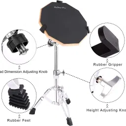 softline pro Double Sided Drum Practice Pad image 3